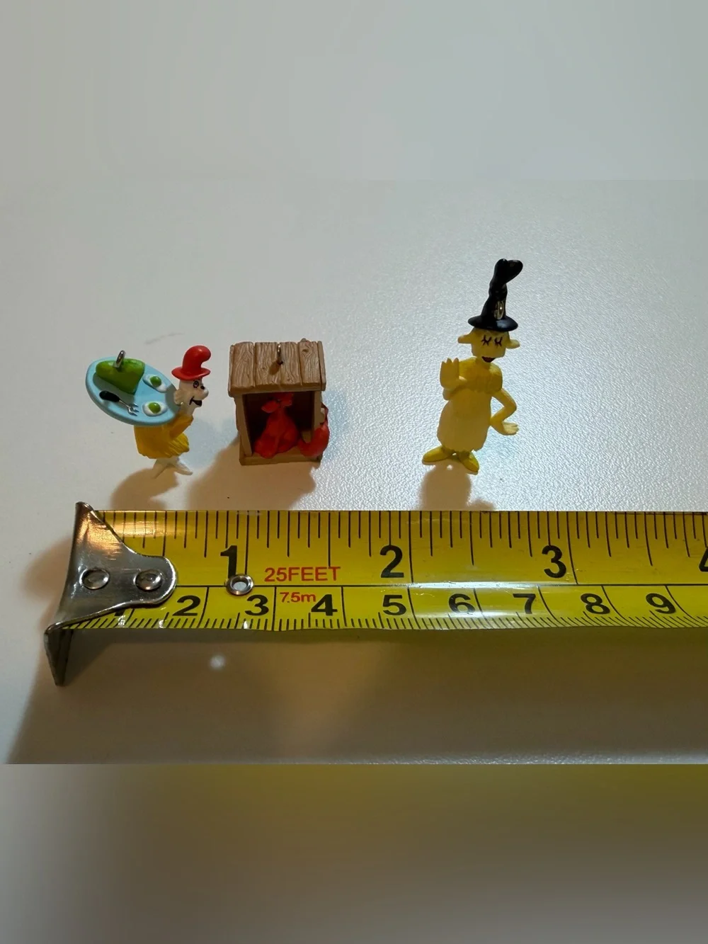 Vtg 2000 Hallmark Keepsake Ornament Dr. Seuss Green Eggs & Ham Miniature Set